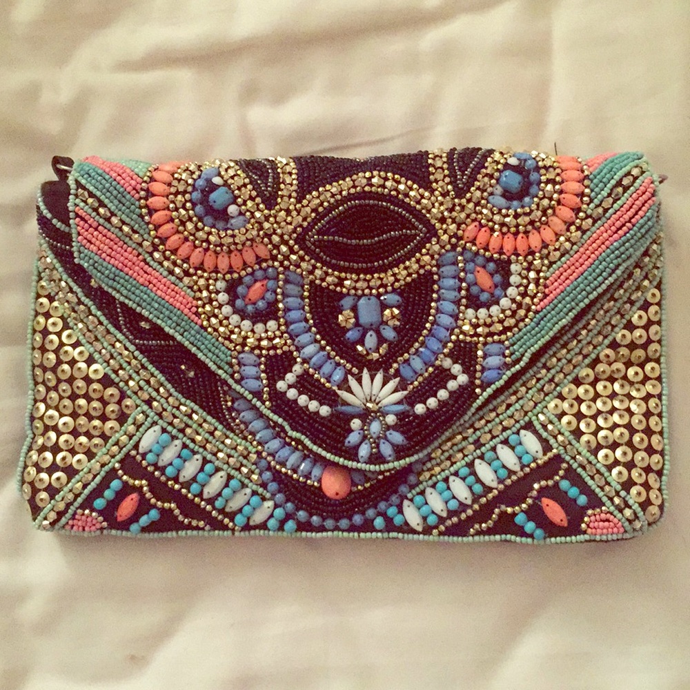 Perfect Beaded Summer Tote